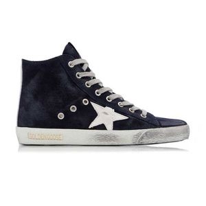 Golden Goose Navy Blue EU 38
Francy Suede High-Top Sneakers